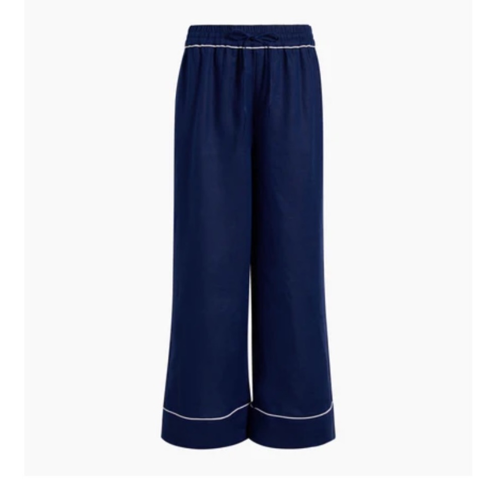 Hill House Linen Skylar Pant Navy Blue
